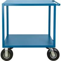 Outdoor Shelf Cart, 2 Tiers, 18" W x 39" H x 33" D, 1200 lbs. Capacity Distribution Jean Lapalme