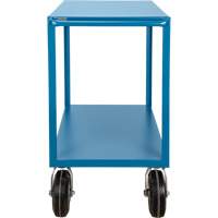 Outdoor Shelf Cart, 2 Tiers, 18" W x 39" H x 33" D, 1200 lbs. Capacity Distribution Jean Lapalme