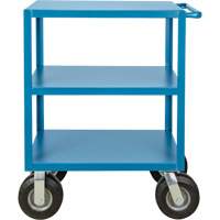 Outdoor Shelf Cart, 3 Tiers, 18" W x 39" H x 33" D, 1200 lbs. Capacity Distribution Jean Lapalme