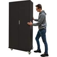Socle roulant pour armoire, 24" la x 48" p x 1,375" h, Capacit&eacute; de 1000 lb Distribution Jean Lapalme