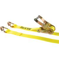 Tendeur d'arrimage pour treuil, Crochet en J, 2" , 30' , Charge d'utilisation max. 1670 lb (757 kg) Distribution Jean Lapalme