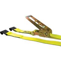 Tendeur d'arrimage pour treuil, Crochet plat, 3" , 30' , Charge d'utilisation max. 5400 lb (2449 kg) Distribution Jean Lapalme