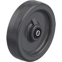 Roues ph&eacute;noliques pleines noires Distribution Jean Lapalme