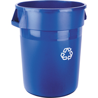 Contenant de collecte des d&eacute;chets recyclable Brute, Vrac, Plastique, 32 gal. US Distribution Jean Lapalme