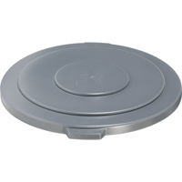 Couvercles ronds Brute, Couvercle plat, Plastique/Poly&eacute;thyl&egrave;ne, Convient aux contenants 26-1/2" dia. Distribution Jean Lapalme