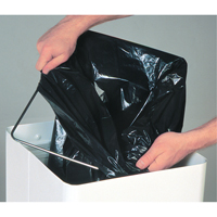 Contenants &agrave; rebuts, M&eacute;tal, 28 gal. US Distribution Jean Lapalme