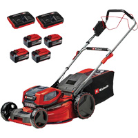 Tondeuse &agrave; gazon sans fil, Pouss&eacute;e automatique, &agrave; pile, Largeur de coupe 21" Distribution Jean Lapalme