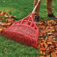 R&acirc;teau &agrave; feuilles, Lame 24", Manche Bois, Lame Plastique Distribution Jean Lapalme