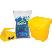 Ensemble d'aide &agrave; la traction LavaGrip avec 77 sacs, Taille du conteneur 35,3 lb (16 kg), Sac Distribution Jean Lapalme