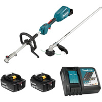 Unit&eacute; motrice avec perche en 2 morceaux LXT 18?V sans balais avec trousse EM409MP Distribution Jean Lapalme