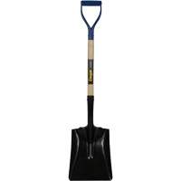 Square Point Shovel, Hardwood, Tempered Steel Blade, D-Grip Handle, 41-1/2" Long Distribution Jean Lapalme