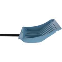 Snow Shovel, Polypropylene Blade, 17-1/2" Wide, Straight Handle Distribution Jean Lapalme