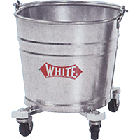 Seaux de lavage en acier, Capacit&eacute; de 6.5 gal. US (26 pintes) Distribution Jean Lapalme