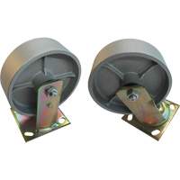Steel Self-Dumping Hoppers - Caster Sets For Hoppers Distribution Jean Lapalme
