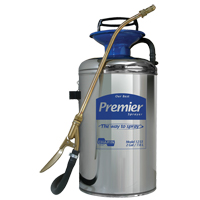 Vaporisateur professionnel s&eacute;rie premi&egrave;re qualit&eacute;, 2 gal. (7,6 L), Acier inoxydable, Lance de 12" Distribution Jean Lapalme