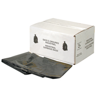 Heavy-Duty Garbage Bags, 4X Strong, 35" W x 50" L, 6 mils, Black Distribution Jean Lapalme
