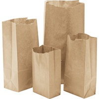 Sacs en papier, Papier, 4-13/16" la x 8-1/2" lo Distribution Jean Lapalme