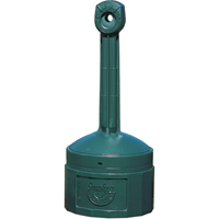Cendriers Smoker's Cease-Fire, Sur pied, Plastique, Capacit&eacute; 4 gal. US, Hauteur 38-1/2" Distribution Jean Lapalme