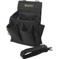 Tool Bag, Nylon, 20 Pockets, Black Distribution Jean Lapalme