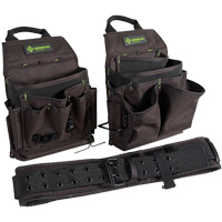 Tool Belt Combo, Polyester, Black Distribution Jean Lapalme