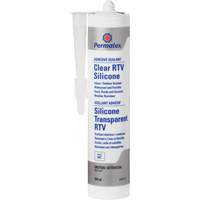 Scellant adh&eacute;sif RTV transparent, 300 ml, Cartouche, Transparent Distribution Jean Lapalme