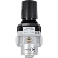 R&eacute;gulateur de d&eacute;bit dair interm&eacute;diaire, 3/8" NPT, PSI max. de 220 PSI, Canalisation Distribution Jean Lapalme