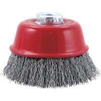Brosse-boisseau &agrave; fils cr&ecirc;p&eacute;s, 3-1/4", Fils 0,014" Distribution Jean Lapalme