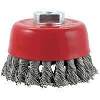 Brosse boisseau &agrave; fils nou&eacute;s torsad&eacute;s haute performance CK3201M14, 3" dia. Distribution Jean Lapalme