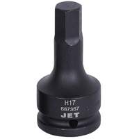Impact Hex Bit, Hex, 17 mm x 3/4" Drive Distribution Jean Lapalme