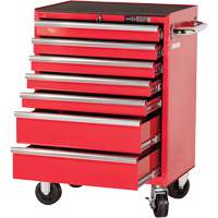 PRC2707 Armoire roulante de s&eacute;rie Pro, 7 tiroirs, 27" la x 16" p x Rouge Distribution Jean Lapalme