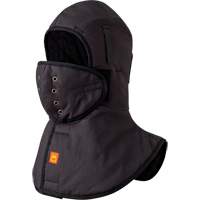 5565A Doublure FR robuste &agrave; col long pour casque, Noir, Coton Distribution Jean Lapalme