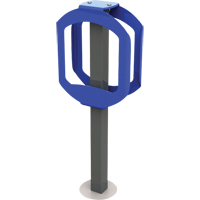 Bike Stop Bike Racks, Steel, 2 Bike Capacity Distribution Jean Lapalme