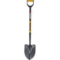 Pelle ronde Pro, Lame Acier durci, Fibre de verre, Manche Prise en D Distribution Jean Lapalme