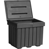 Conteneur d'entreposage &eacute;conomique pour sel/sable, 32" x 23" x 27-1/2", 10 pi³, Gris Distribution Jean Lapalme