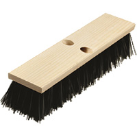 Heavy-Duty Street Broom, 14", Coarse/Stiff, Polypropylene Bristles Distribution Jean Lapalme