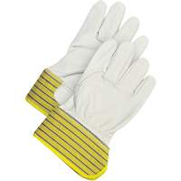 Classic Fitter Gloves, Large, Grain Cowhide Palm, Fleece Inner Lining Distribution Jean Lapalme