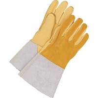 Gants pour soudeur, Cuir fleur de daim, Taille Grand Distribution Jean Lapalme