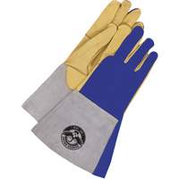 Gants de soudage &agrave; l'arc TIG et MIG, Cuir fleur de daim, Taille Grand Distribution Jean Lapalme