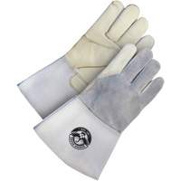 Gants de soudage en cuir fleur utilitaire Gander Brand, Cuir fleur de vache, Taille Grand Distribution Jean Lapalme
