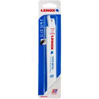 Thick Metal Reciprocating Saw Blade, Bi-Metal, 14 TPI, 6" L x 3/4" W Distribution Jean Lapalme