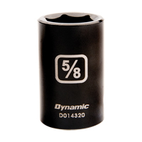 Douille SAE, Chocs, 3/8", Prise 1/2", 6 pans Distribution Jean Lapalme