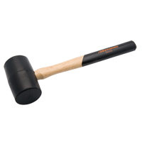 Rubber Mallet, 1 lbs., Wood Handle, 11-3/4" L Distribution Jean Lapalme