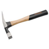 Bricklayer's Hammer, 24 oz., Wood Handle, 11-3/4" L Distribution Jean Lapalme