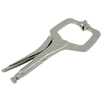 Pinces-&eacute;taux verrouillables avec coussins pivotants, Longueur 6", Pinces serre-joints Distribution Jean Lapalme