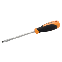 Slotted Screwdriver, 1/4" Tip, Round, 9-1/3" L, Cushion Grip Handle Distribution Jean Lapalme