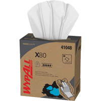 Chiffons &agrave; usage prolong&eacute; X80 WypAll, Robuste, 16-4/5" lo x 9" la Distribution Jean Lapalme