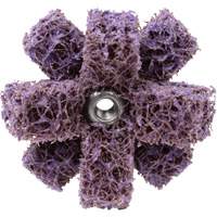 Scotch-Brite Cross Buff, BF-XB, 1-1/2" Dia., Medium Grit, Aluminum Oxide Distribution Jean Lapalme