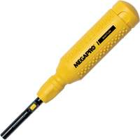 Original SHAFTLOK 15-in-1 Multi-Bit Screwdriver, 8-37/50" L, Textured Handle Distribution Jean Lapalme