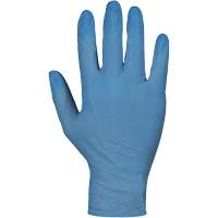Gants jetables RDNPF KeepKleen, Grand, Nitrile, 4 mils, Sans poudre, Bleu, Classe 2 Distribution Jean Lapalme