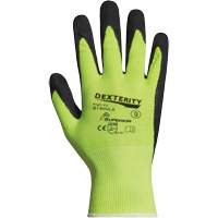 Gants enduits Dexterity, 10, R&ecirc;vetement Latex, Calibre 13, Enveloppe en Polyester Distribution Jean Lapalme